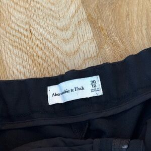 Abercrombie & Fitch Classic Black Trousers